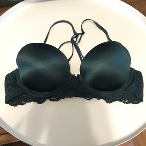 Aerie bra jade green lightly padded